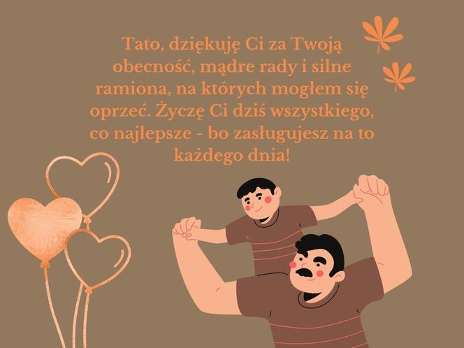 Dzień Ojca 2025 - kartki z życzeniami