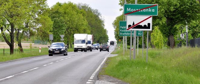 DK48 między Dęblinem a Moszczanką