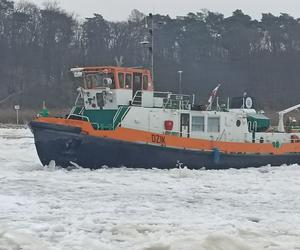 Szczecin: Lodołamacze w akcji! Kruszyli lód ponad 10 godzin! 