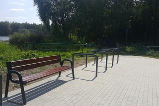 Pomost widokowy na Pogorii II w Dąbrowie Górniczej