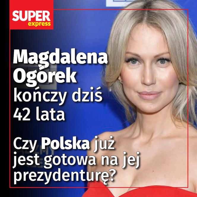 Magdalena Ogórek kończy dziś 42 lata