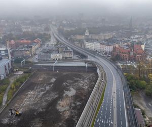 Estakada w Chorzowie i teren po Hucie Kościuszko