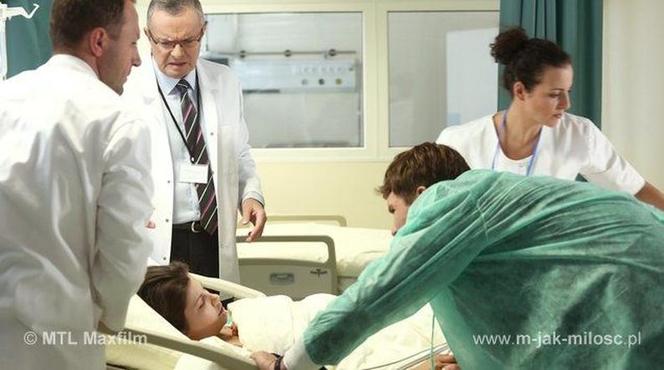 M jak miłość, odcinek 1125: Kasia (Agnieszka Sienkiewicz), Marcin (Mikołaj Roznerski)