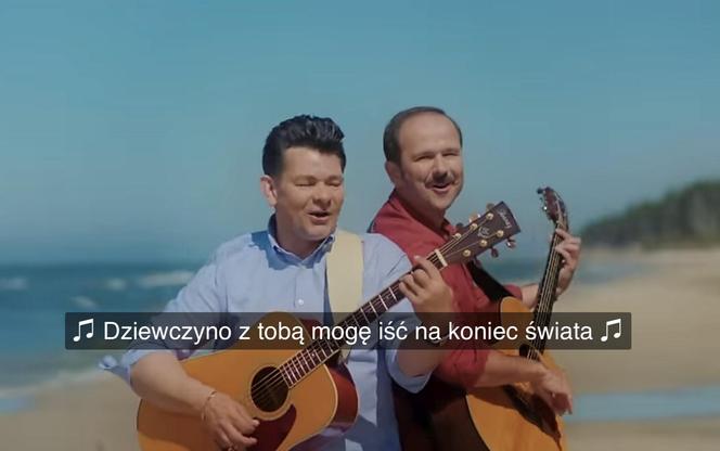 Zenek Martyniuk i Sławomir z żonami