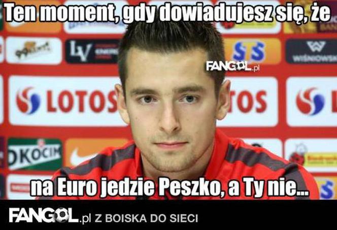 Memy po ogłoszeniu składu na Euro 2016