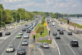 Poważne utrudnienia na Wisłostradzie. Nie pojedziemy w jednym kierunku