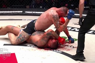 Flinston zdemolowany przez Paczóskiego na XTB KSW 111! Krew lała się strumieniami