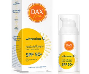 DAX SUN Rozświetlający krem ochronny z witaminą C SPF 50+