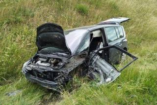 Wypadek na DK 16 w Kromerowie. Są poszkodowani. Droga jest zablokowana!