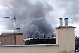 Wielki pożar w Bydgoszczy