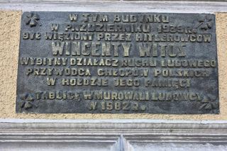 Premier Wincenty Witos więziony w Jarosławiu