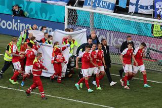 Mecz Dania - Finlandia przerwany! Piłkarz Christian Eriksen stracił przytomność [AKTUALNE INFORMACJE]