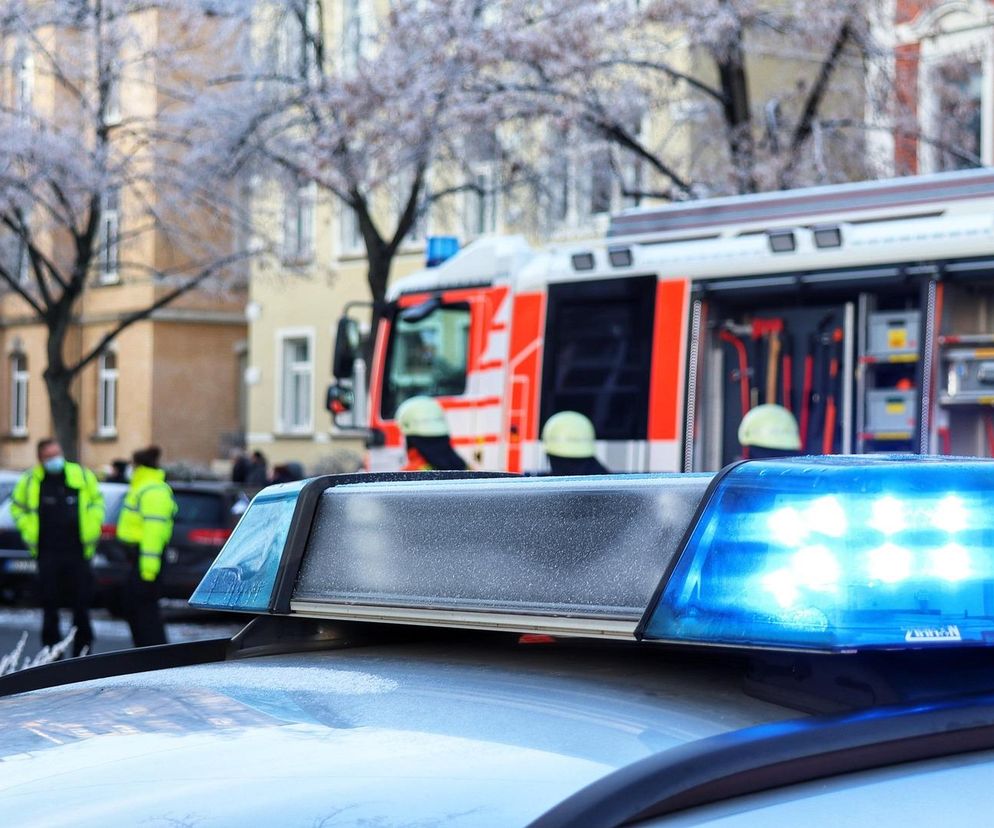 Nocny pożar w Mysłowicach. W piwnicy znaleziono ciało mieszkańca