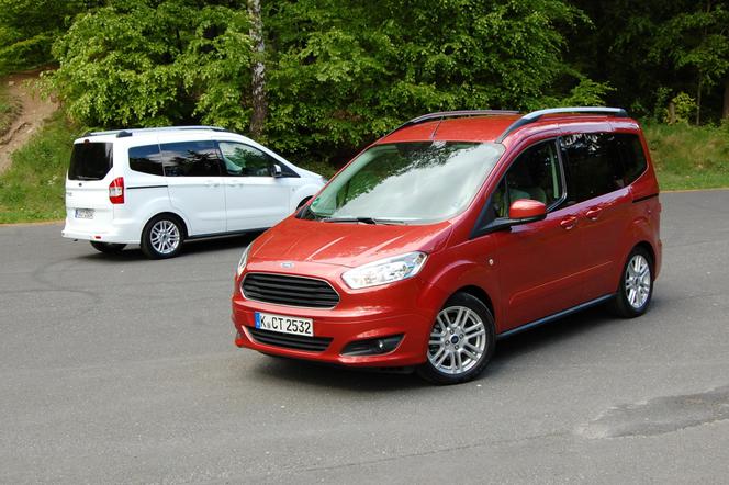 Ford Tourneo Courier: pierwsza jazda rodzinnym kombivanem - ZDJĘCIA
