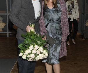 Maja Ostaszewska z partnerem