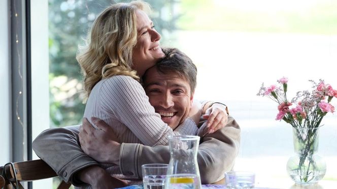 M jak miłość odc. 1877. Julia (Marta Chodorowska), Dima (Michaił Pszeniczny)