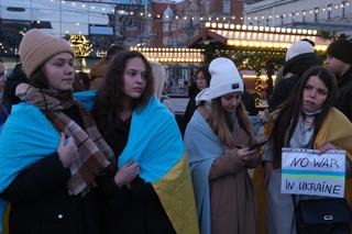  Wojna na Ukrainie. Protest w Katowicach [ZDJĘCIA]