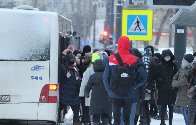 Zamarznięta pneumatyka, czyli jak mróz uziemił autobusy MZK w Toruniu