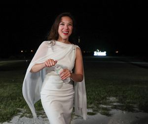 Aleksandra Uznańska-Wiśniewska i Sławosz Uznański-Wiśniewski 