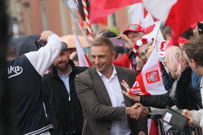 Manifestacja Prawa i Sprawiedliwości w Warszawie