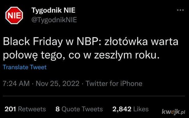 Czarny humor na "Czarny Piątek". Zobacz najlepsze memy o Black Friday 