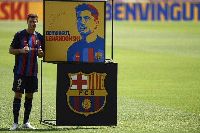 Oficjalna prezentacja Roberta Lewandowskiego w barwach FC Barcelona