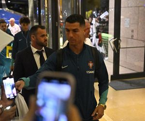 Portugalczycy w Warszawie. Ronaldo z kolegami przed meczem z Polską