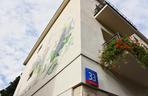 Agnieszka Osiecka mural ul. Francuska 33 w Warszawie