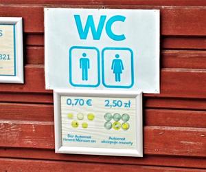 Cena toalety nad Bałtykiem może szokować