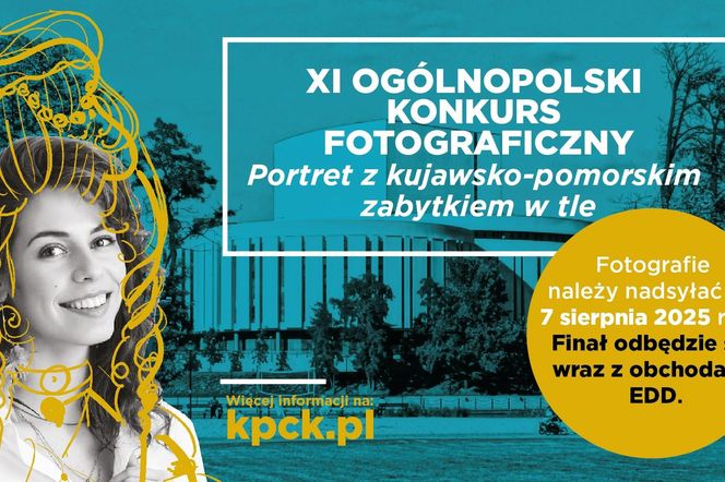 Portret z kujawsko-pomorskim zabytkiem w tle