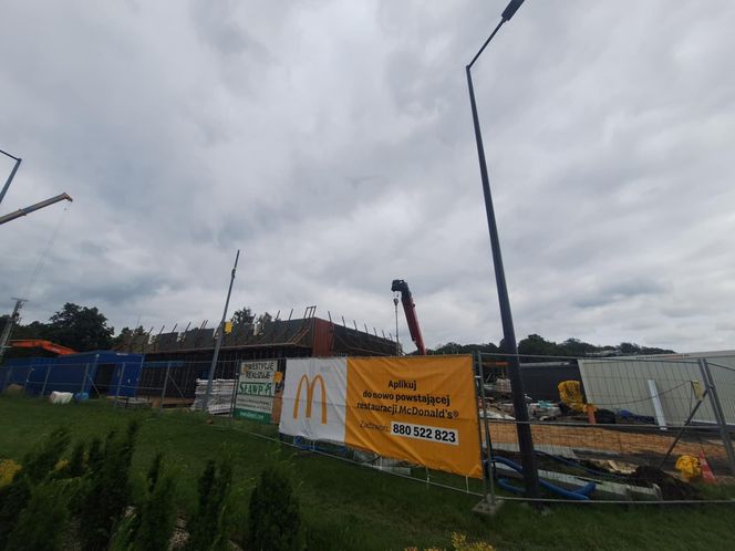 Budowa restauracji McDonald's w Świerklańcu