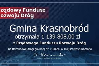 Krasnobród: Są pieniądze na gminną  inwestycję drogową w Kaczórkach