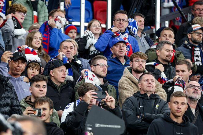 Kibice na meczu Górnik Zabrze - Legia Warszawa
