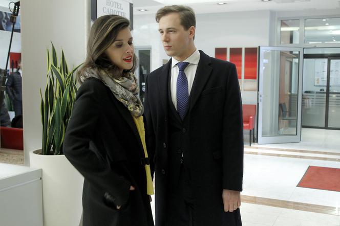 O mnie się nie martw 2 odcinek 5, Marcin Kaszuba (Stefan Pawłowski), Magda Gadomska (Anna Terpiłowska)