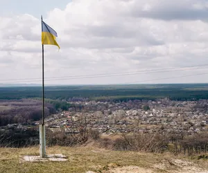 Ogromny ekran stanął na granicy ukraińsko-białoruskiej