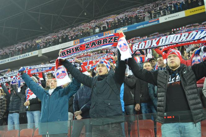 Górnik Zabrze - Cracovia: Gol Cabrery daje gościom 3 punkty [ZDJĘCIA KIBICÓW]