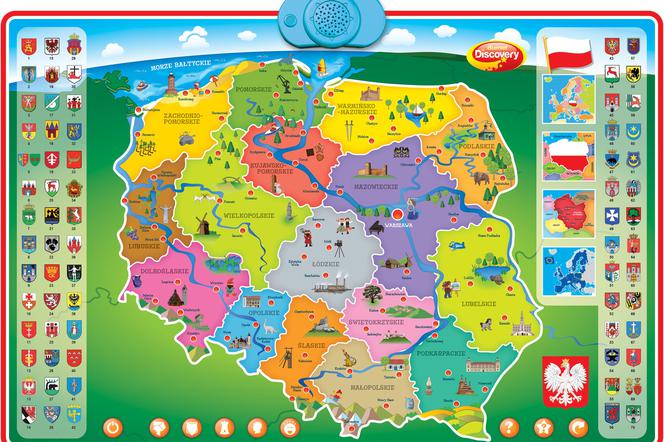 Interaktywna Mapa Polski