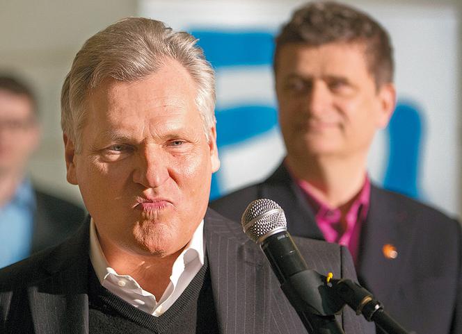 Aleksander Kwaśniewski wypił tylko jedną lufę?