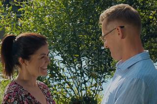 M jak miłość odc. 1695. Kinga (Katarzyna Cichopek), Piotrek (Marcin Mroczek)