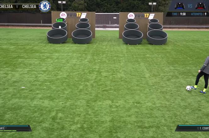 Gwiazdy Chelsea zmierzyły się z wyzwaniami FIFA 17