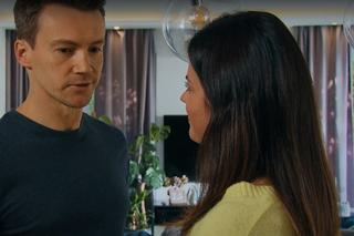 M jak miłość, odcinek 1715: Kasia (Paulina Lasota) Jakub Karski (Krzysztof Kwiatkowski)	