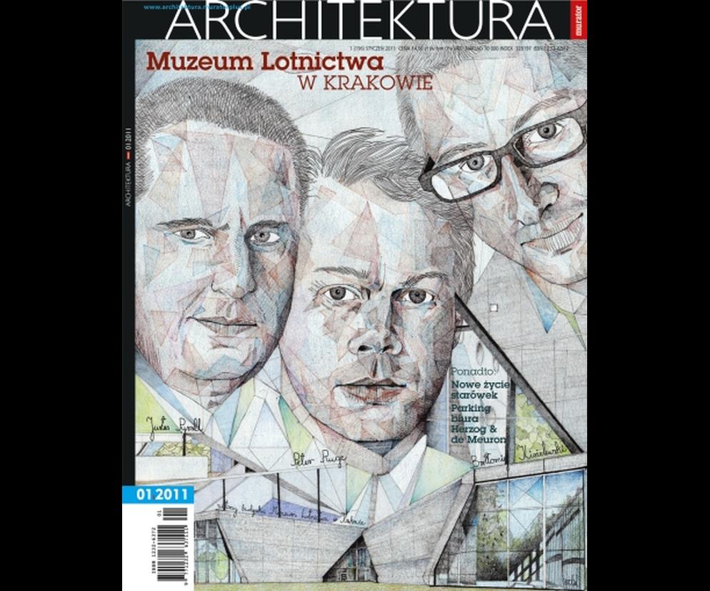 Okładka Miesięcznik Architektura 01/2011