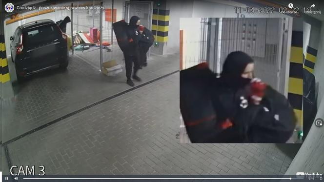 SZOK! Złodzieje urządzili sobie tańce podczas plądrowania garażu! Wszystko się nagrało