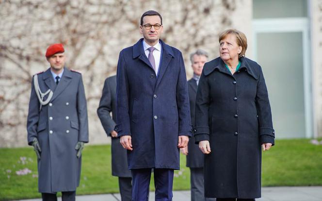 PREMIER MORAWIECKI Z WIZYTĄ W BERLINIE