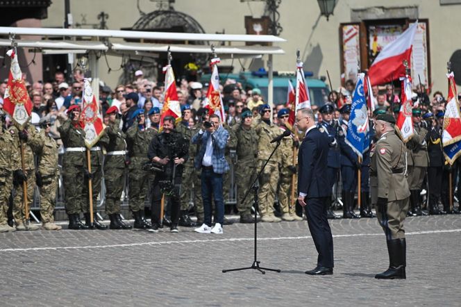 Uroczystości na pl. Zamkowym w Warszawie (3.05.2025)