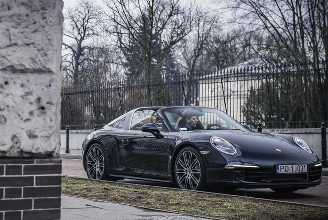 Wojciech Modest Amaro jeździ Porsche 911 Targa 4S