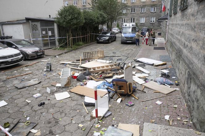 Wybuch gazu na Ochocie. Okoliczni mieszkańcy są wstrząśnięci
