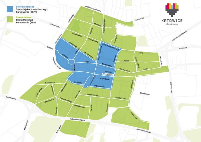 Nowe zasady parkowania w Katowicach