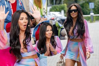 Sylwia Bomba odsłoniła odrobinę za wiele. Kusa mini nie zakryła wszystkiego! Nie wiadomo było, gdzie podziać wzrok