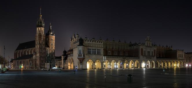 Kraków wyłączył oświetlenie uliczne w nocy